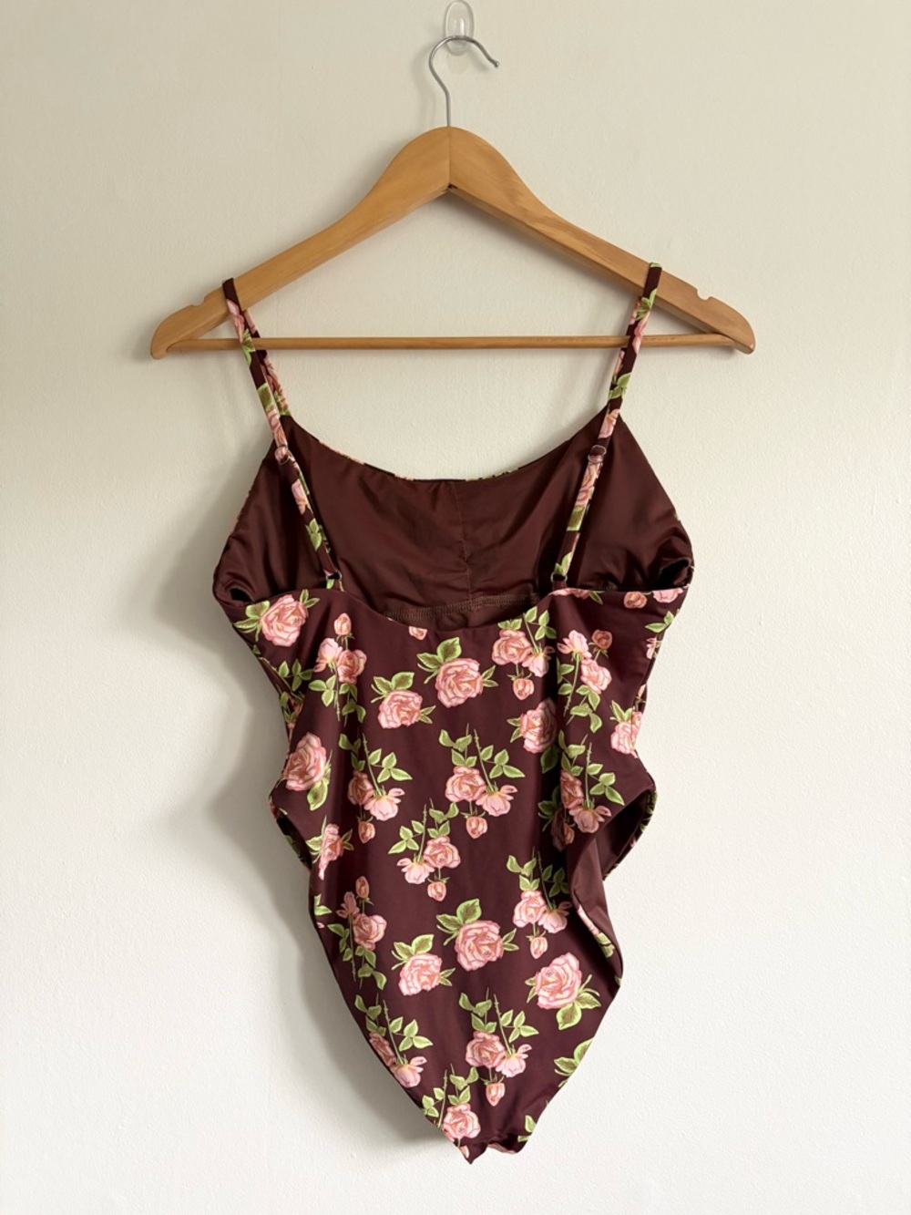Dippin' Daisy's Star One Piece Swimsuit in Brown Floral - Picture 5 of 6